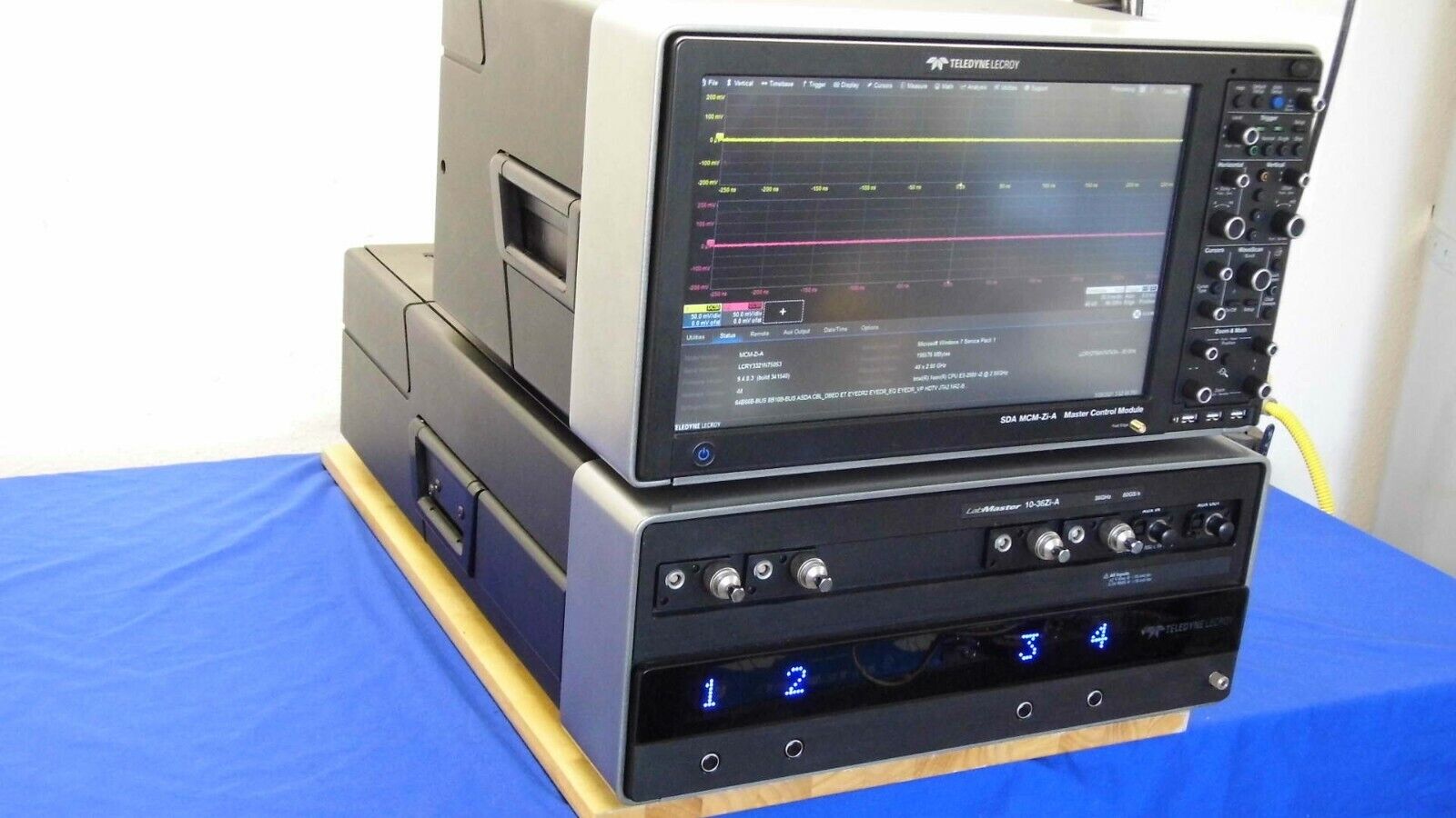 LeCroy LabMaster 10-36Zi-A & SDM-Zi-A, 36GHz 80GS/s oscilloscope w/ factory cal LeCroy LabMaster 10-36Zi-A & SDM-Zi-A, 36GHz 80GS/s oscilloscope w/ factory cal